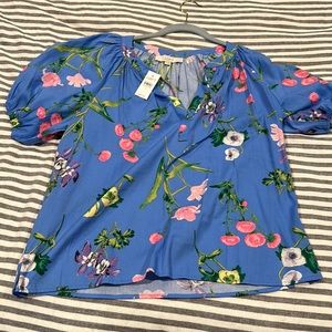 Loft floral blouse